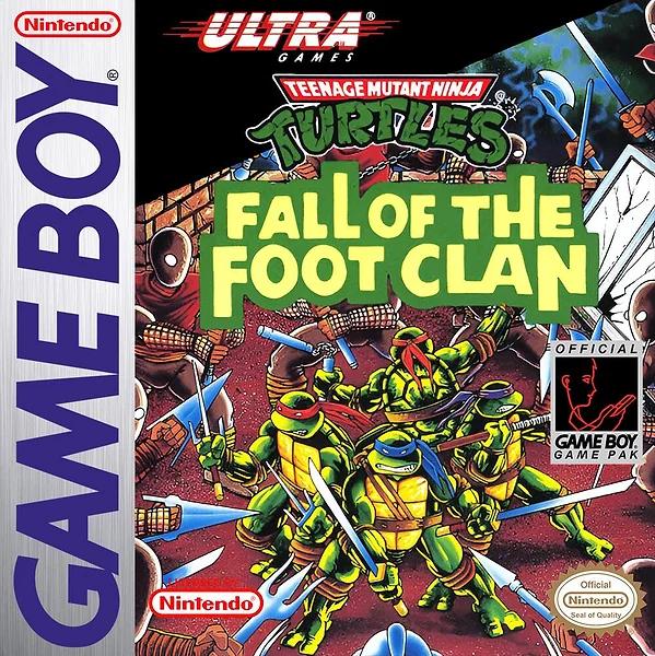 Teenage Mutant Ninja Turtles: Fall of the Foot Clan box art
