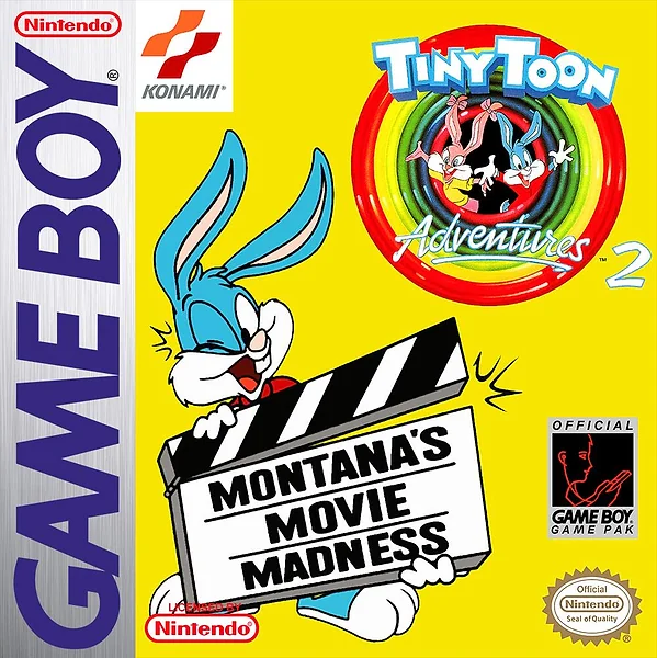 Tiny Toon Adventures 2: Montana's Movie Madness box art