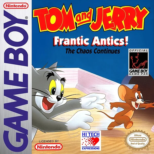 Tom and Jerry: Frantic Antics box art