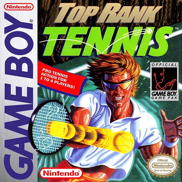 Top Rank Tennis Box Art