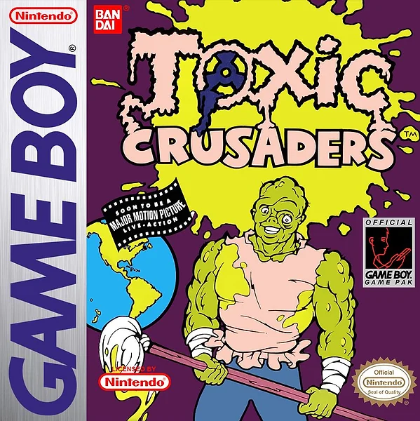 Toxic Crusaders Box Art