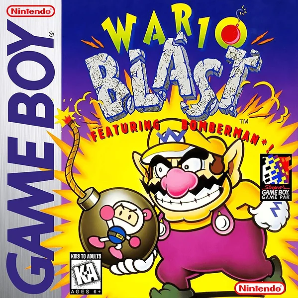 Wario Blast box art