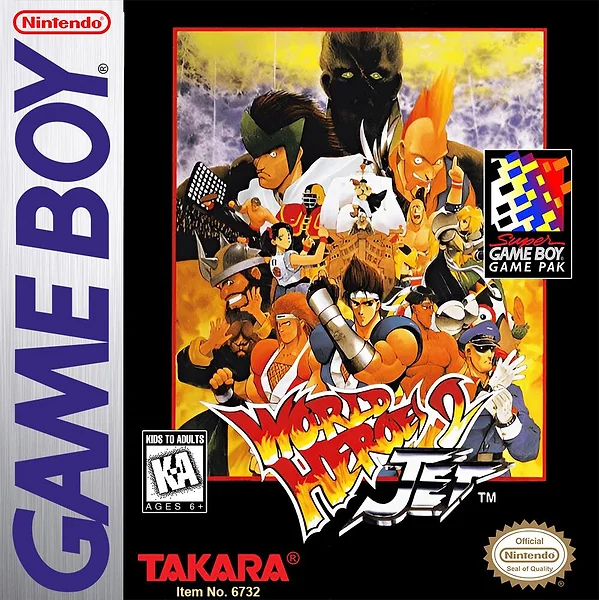 World Heroes 2 Jet box art