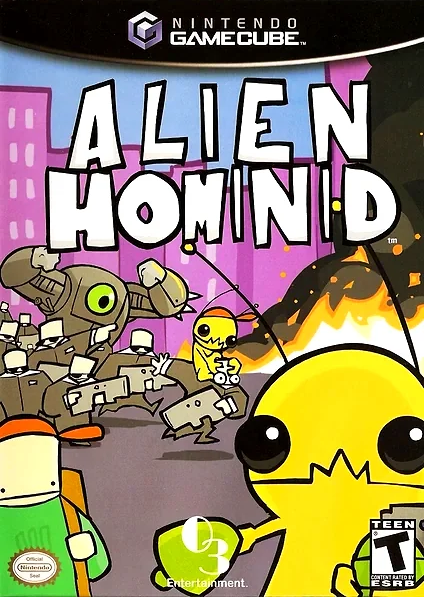 Alien Hominid Box Art