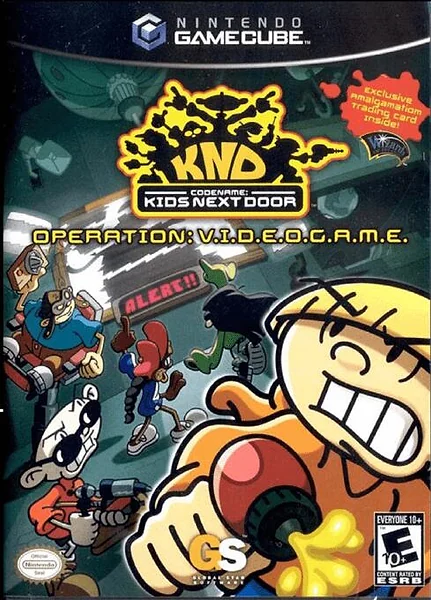 Codename: Kids Next Door: Operation V.I.D.E.O.G.A.M.E. Box Art