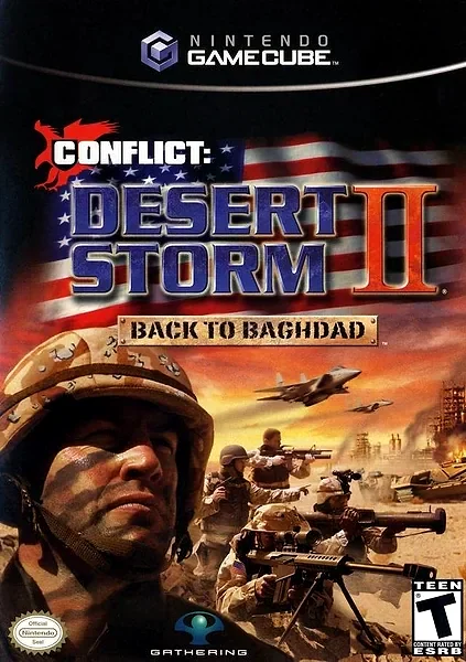 Conflict: Desert Storm II - Back to Baghdad box art