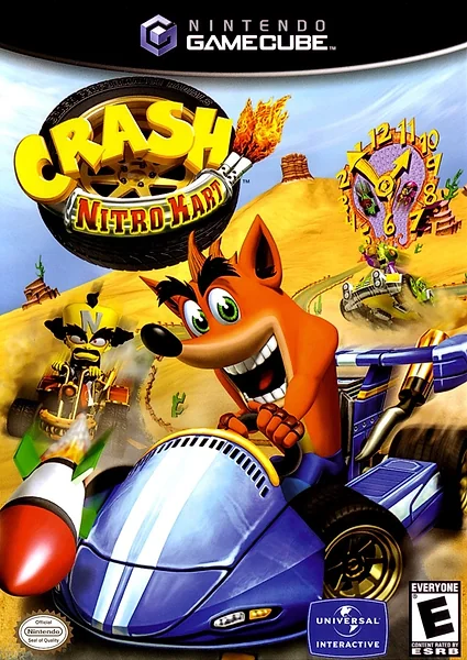 Crash Nitro Kart Box Art