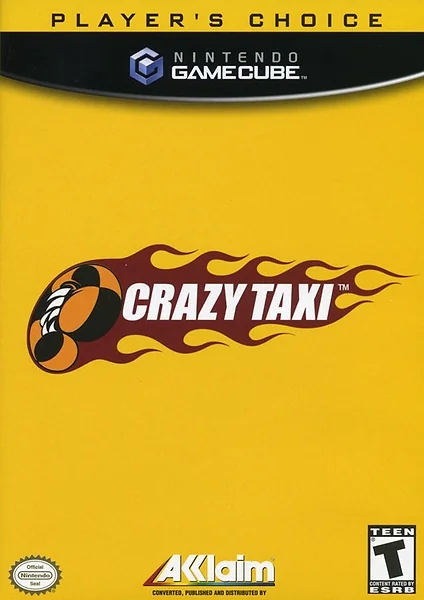 Crazy Taxi box art