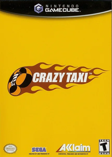 Crazy Taxi Box Art