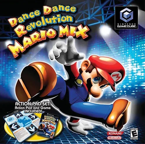 Dance Dance Revolution: Mario Mix box art