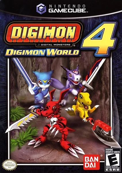 Digimon World 4 box art