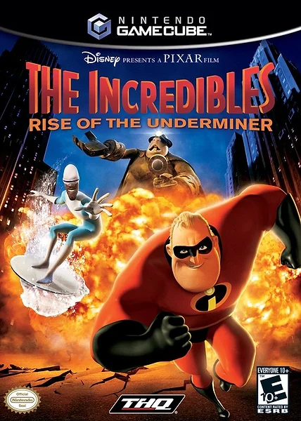 Incredibles: Rise of the Underminer box art