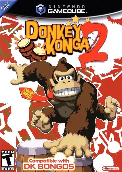 Donkey Konga 2 box art