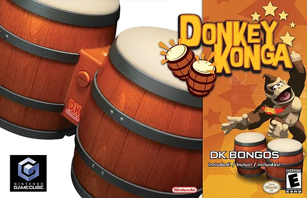 Donkey Konga box art