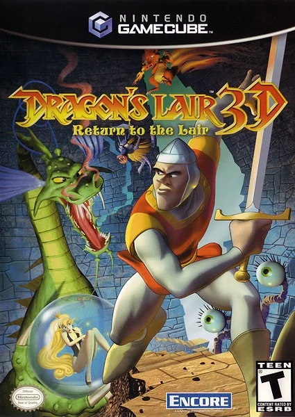 Dragon's Lair 3D: Return to the Lair Box Art