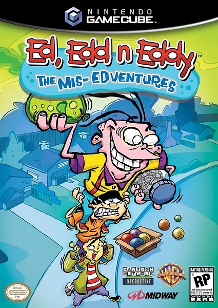 Ed, Edd n Eddy: The Mis-Edventures Box Art