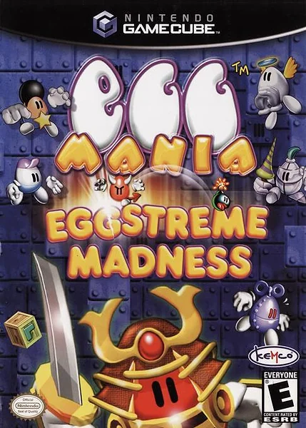 Egg Mania: Eggstreme Madness box art