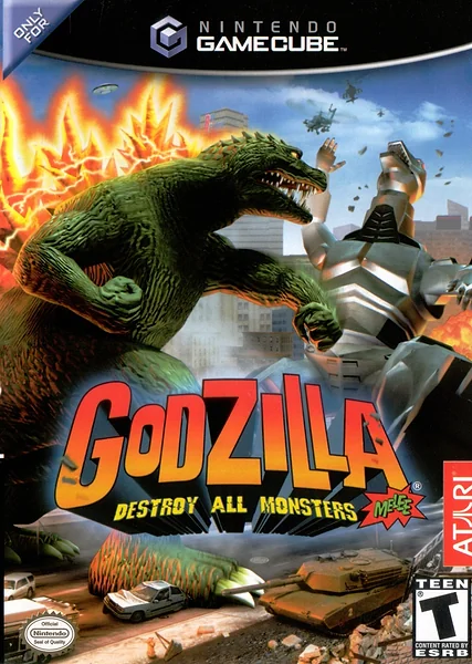 Godzilla: Destroy All Monsters Melee Box Art