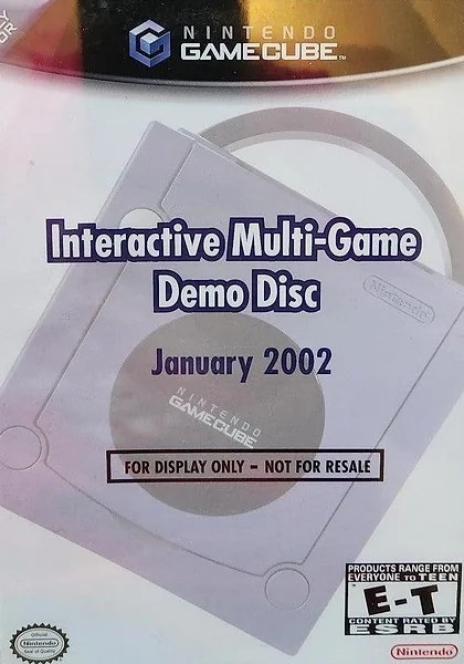 Interactive Multi-Game Demo Disc January 2002 box art