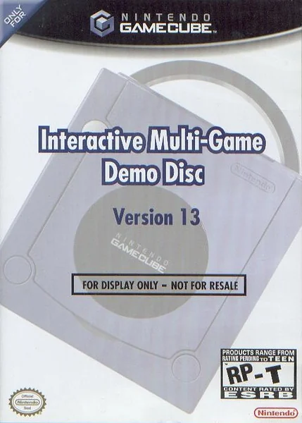 Interactive Multi-Game Demo Disc: Version 13 Box Art