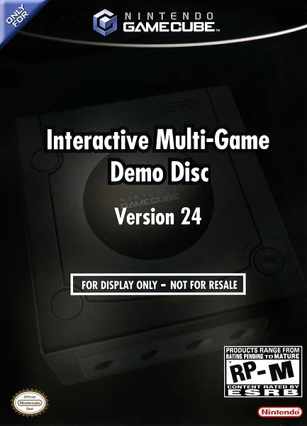 Interactive Multi-Game Demo Disc: Version 24 Box Art