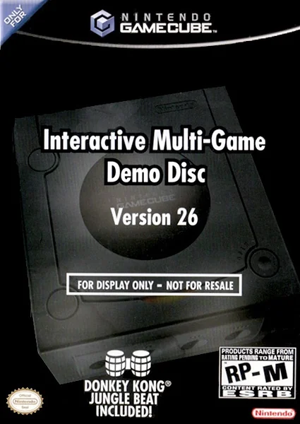Interactive Multi-Game Demo Disc: Version 26 Box Art