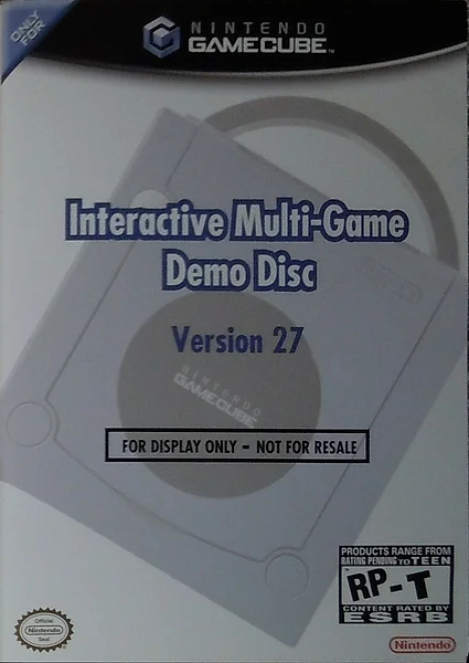 Interactive Multi-Game Demo Disc: Version 27 Box Art