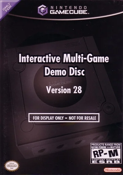 Interactive Multi-Game Demo Disc: Version 28 Box Art
