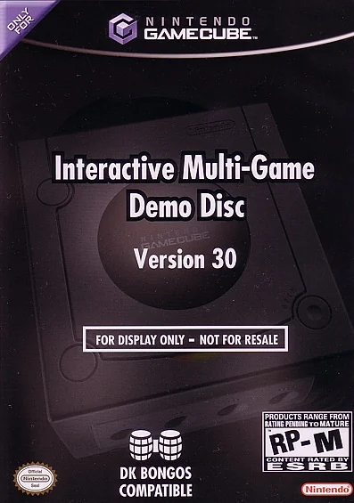 Interactive Multi-Game Demo Disc: Version 30 Box Art