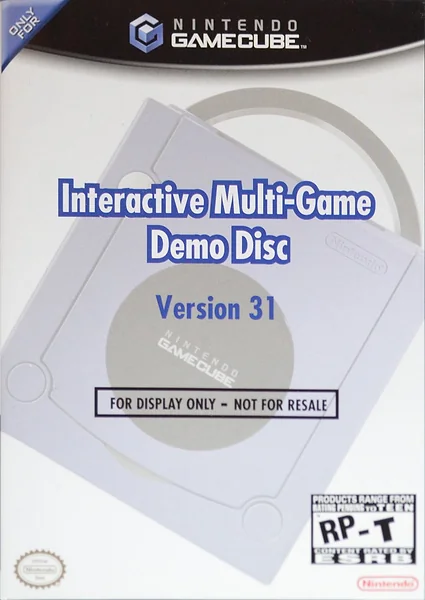 Interactive Multi-Game Demo Disc: Version 31 Box Art