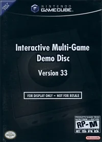 Interactive Multi-Game Demo Disc: Version 33 Box Art