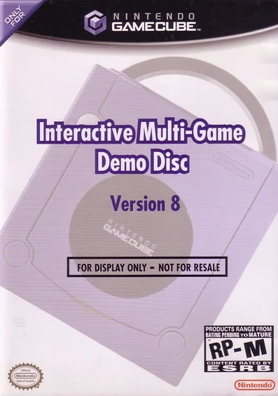 Interactive Multi-Game Demo Disc: Version 8 Box Art