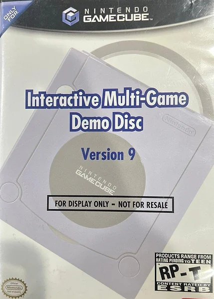 Interactive Multi-Game Demo Disc: Version 9 Box Art
