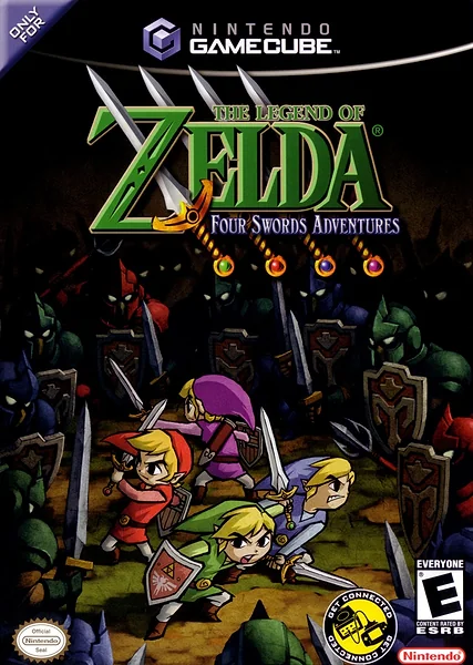Legend of Zelda: Four Swords Adventures box art