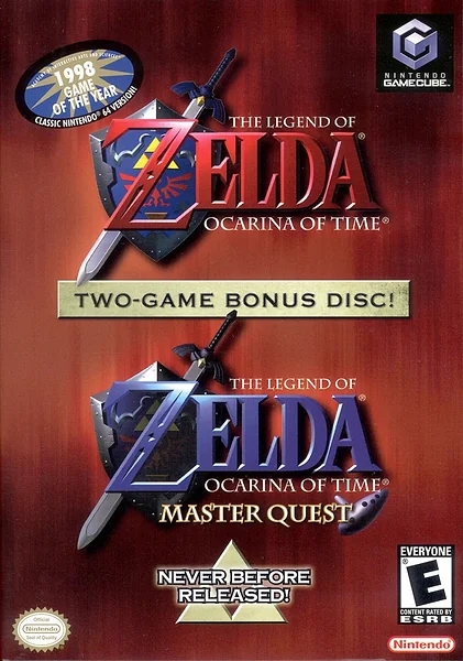 Legend of Zelda: Ocarina of Time - Master Quest box art