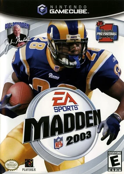 Madden NFL 2003 box art