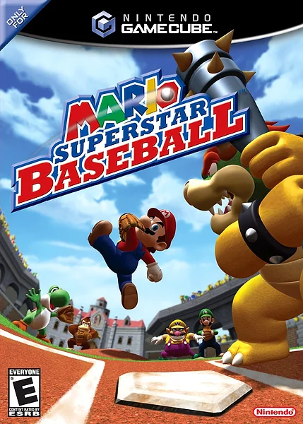 Mario Superstar Baseball box art