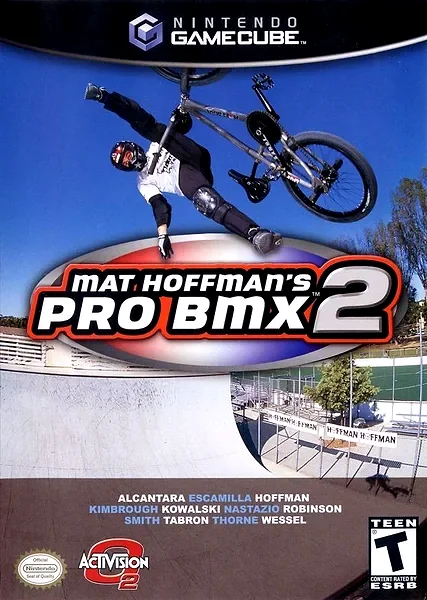 Mat Hoffman's Pro BMX 2 Box Art
