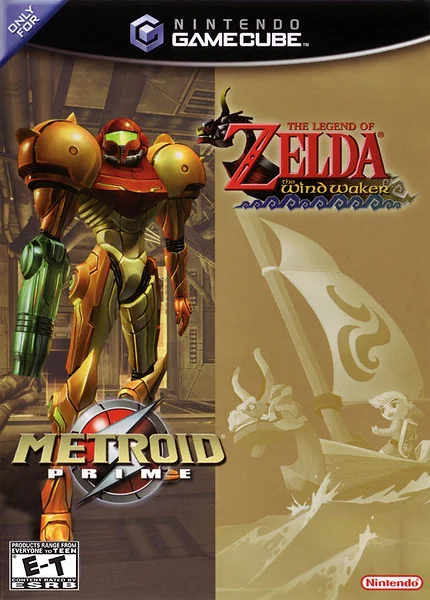Metroid Prime & The Legend of Zelda: The Wind Waker box art