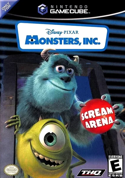 Monsters, Inc. Scream Arena Box Art