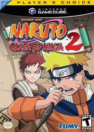 Naruto: Clash of Ninja 2 Box Art