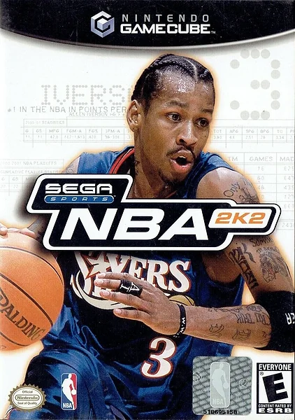NBA 2K2 box art