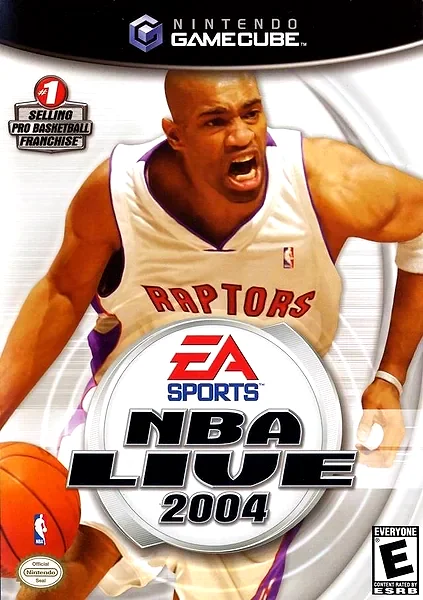 NBA Live 2004 box art