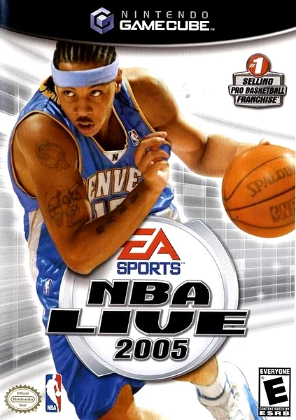 NBA Live 2005 box art