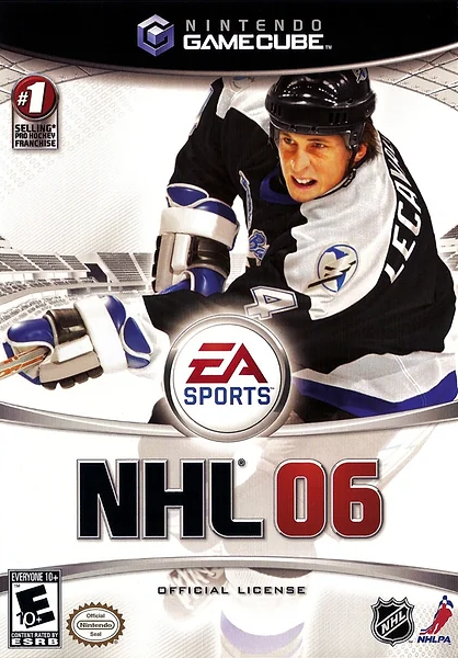 NHL 06 Box Art