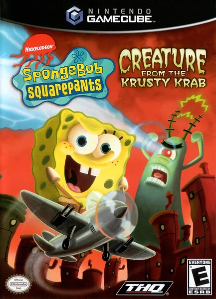 SpongeBob SquarePants: Creature from the Krusty Krab box art