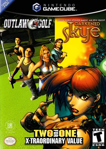 Outlaw Golf & Darkened Skye Box Art