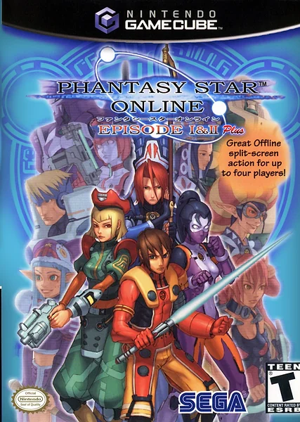 Phantasy Star Online Episode I & II Plus box art