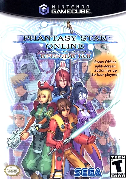 Phantasy Star Online Episode I & II Box Art