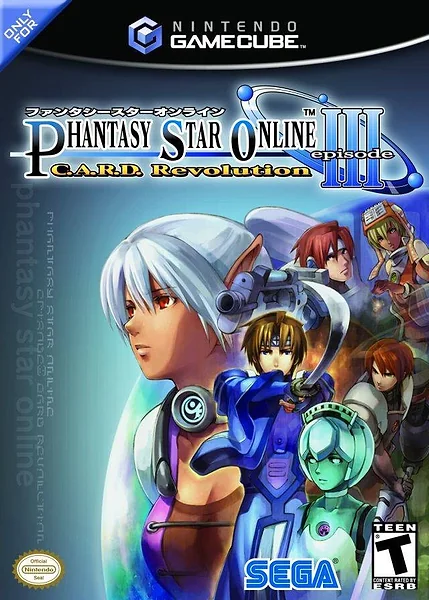 Phantasy Star Online Episode III: C.A.R.D. Revolution Box Art